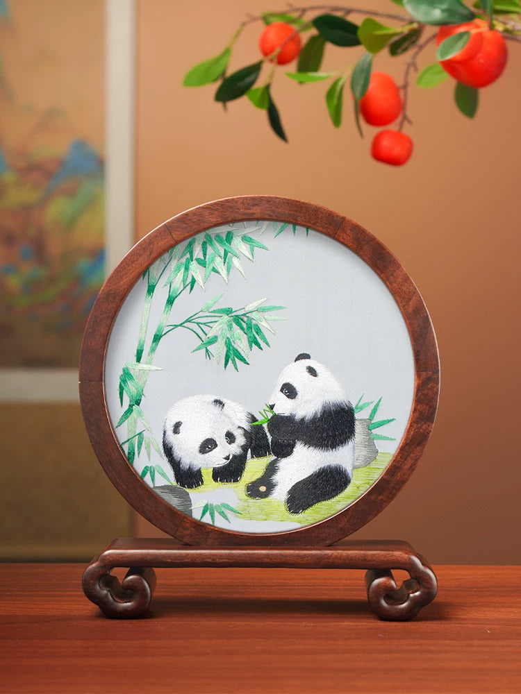 Panda and Bamboo