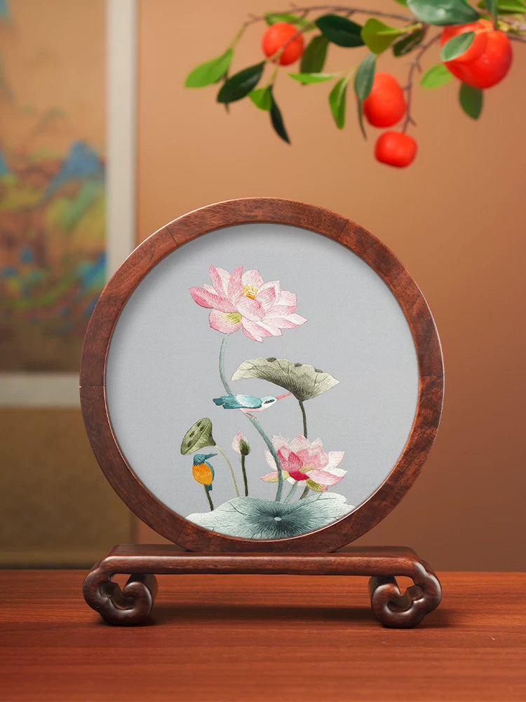 Kingfisher and Lotus