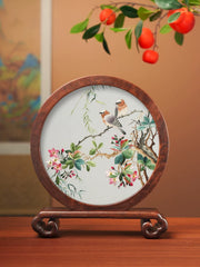 Classic Birds and Flowers