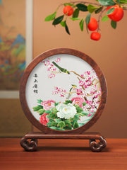 Magpie on Plum Blossom
