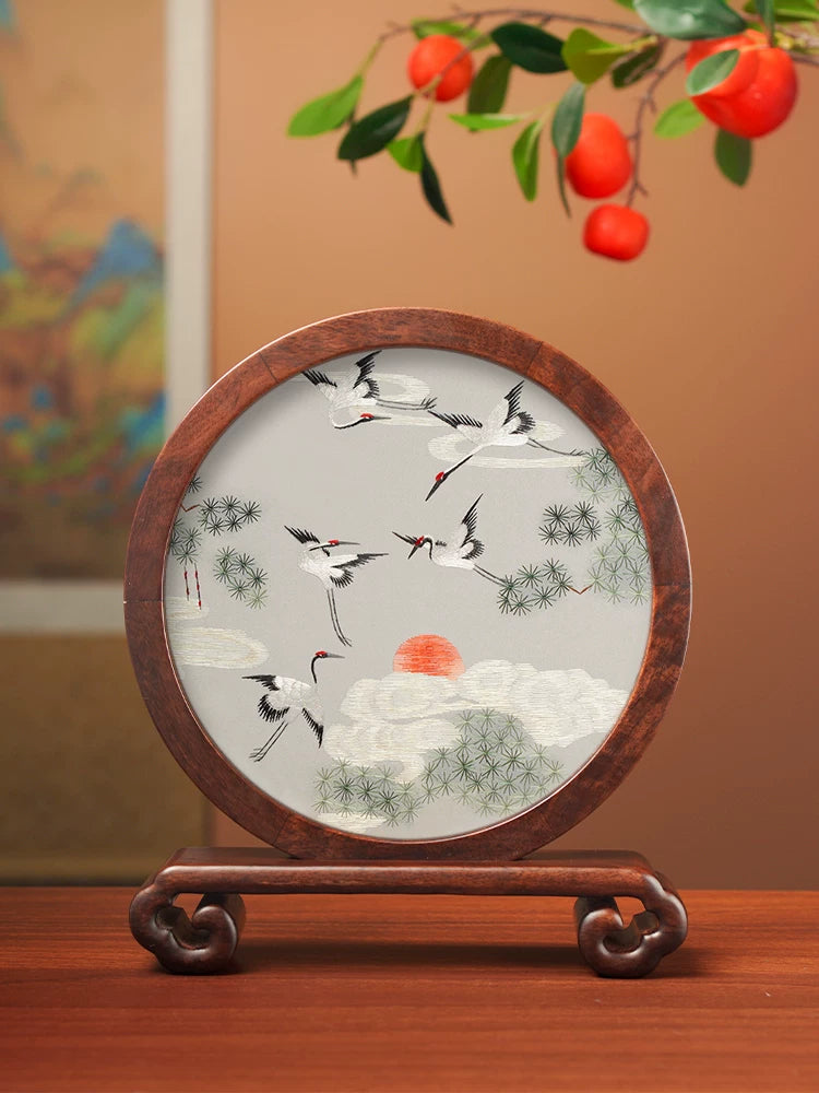 Pines and Immortal Cranes