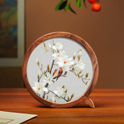 White Magnolia and Bird