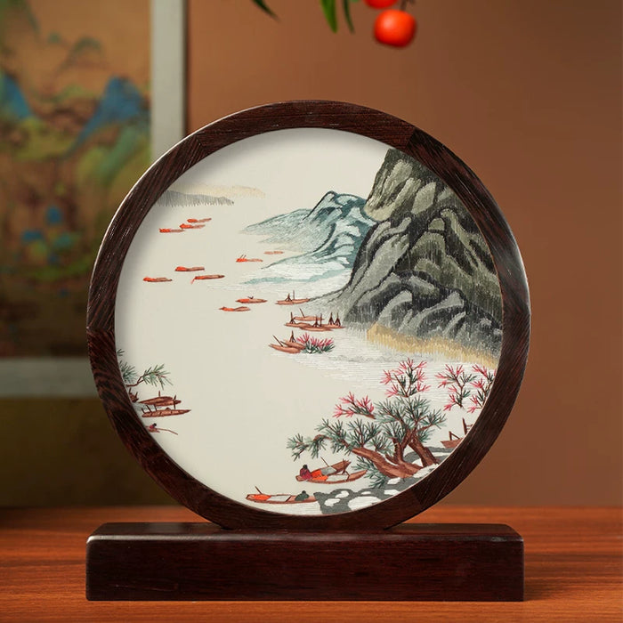 Su Embroidery Table Screen — Numbered Series 2100